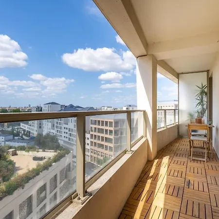 Vue Garonne Balcon Parking Prive T2 Lumineux Apartment Bordeaux